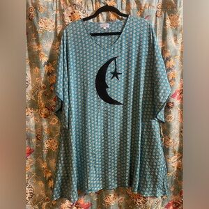 Upcycled Phish Farmhouse Mexicali Blues Tunic